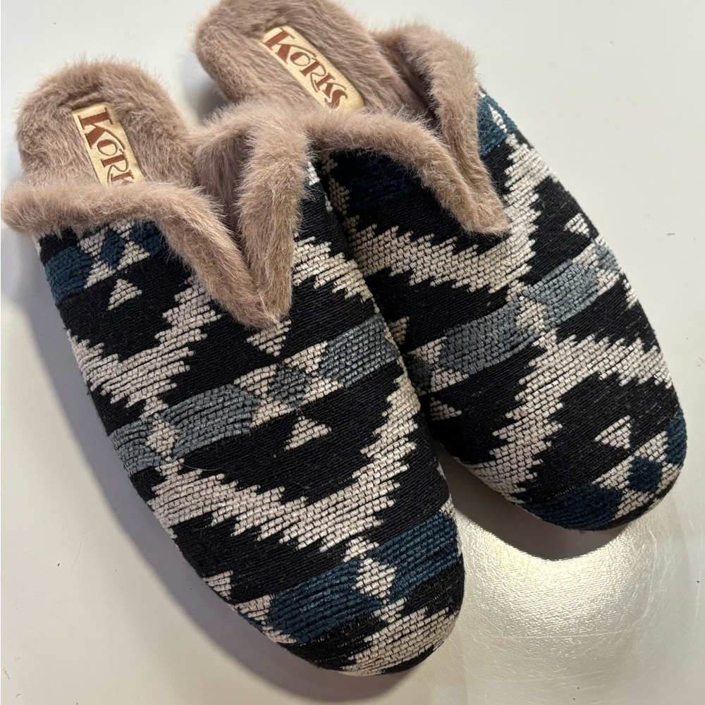 Korks by Kork Ease Nile Fuzz Lined Mule Slide Slipper